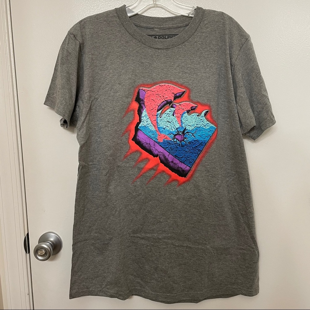 Pink dolphin tshirt
